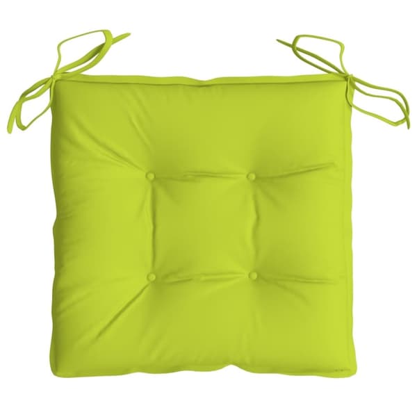 vidaXL pallehynder 2 stk. 50x50x7 cm oxfordstof lysegrøn