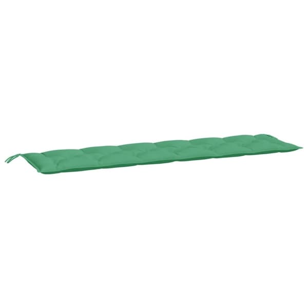 vidaXL hynde til havebænk 200x50x7 cm stof grøn