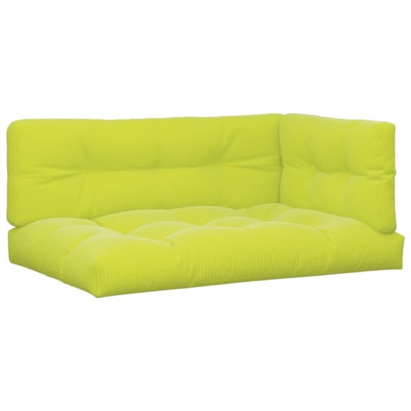 vidaXL Palldynor 7 st ljusgrön tyg