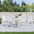 Miniatyrbillede 1 af 8: vidaXL pallehynder 6 stk. 50x50x7 cm oxfordstof beige