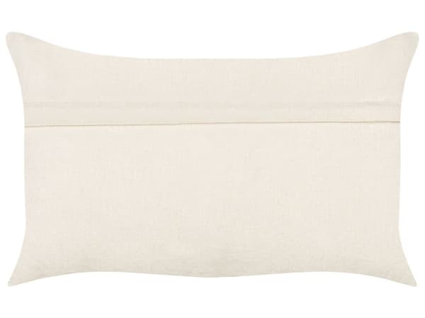 2 Dekorative Puter Pastellrosa Bomull 30 x 50 cm med Hvit Tekst