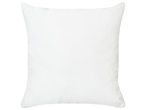 Sett med 2 Puter Rosa Bomull 45 x 45 cm Kasteputer Bladmønster Trekk
