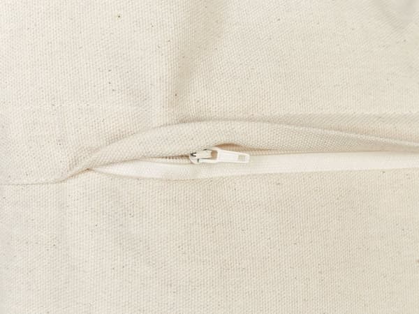 Sett med 2 Puter Beige Bomull 45 x 45 cm Kasteputer Bomull med Flettemønster Trekk