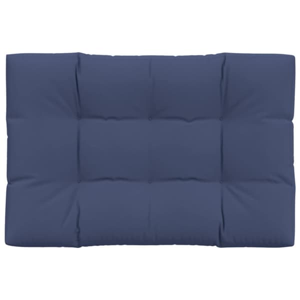 vidaXL Palldyna marinblå 120x80x12 cm tyg