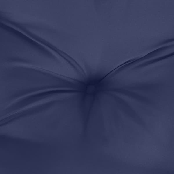 vidaXL Palldyna marinblå 120x80x12 cm tyg