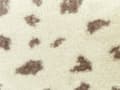 Miniatyrbilde 7 av 7: Sett med 2 Puter Beige Fuskepels 45 x 45 cm Myke Luftige Puter