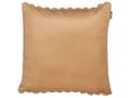 Miniatyrbilde 5 av 7: Sett med 2 pynteputer Lysebrun Polyester 45 x 45 cm Mykt stoff Moderne design Dekorasjon Tekstiler Stue Soverom