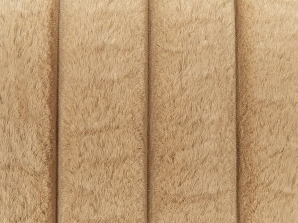 Sett med 2 pynteputer Lysebrun Polyester 45 x 45 cm Mykt stoff Moderne design Dekorasjon Tekstiler Stue Soverom
