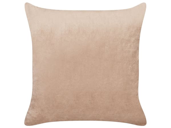 Kudde 2 st Brun Fuskpäls 45 x 45 cm Mjuka Fluffiga Prydnadskuddar