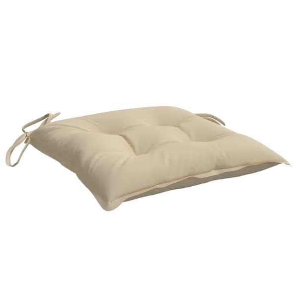 Stolsdynor 6 st beige 50x50x7 cm oxfordtyg