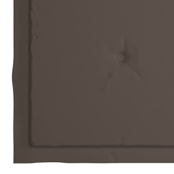 Stolsdynor 4 st taupe 40x40x3 cm oxfordtyg