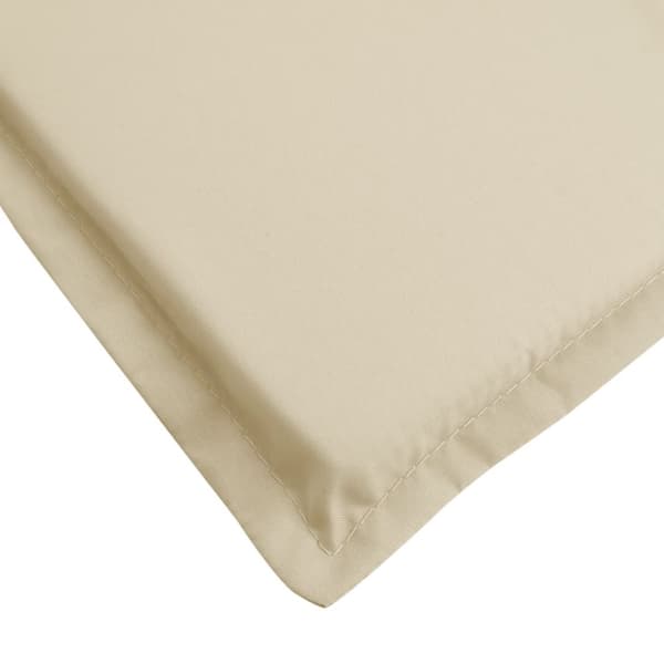 Solsängsdyna beige 200x70x3 cm oxfordtyg