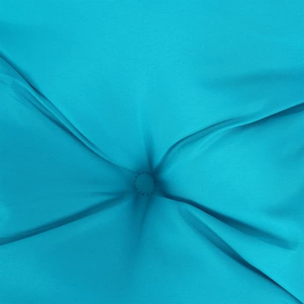 Stolsdynor 4 st turkos 40x40x7 cm tyg