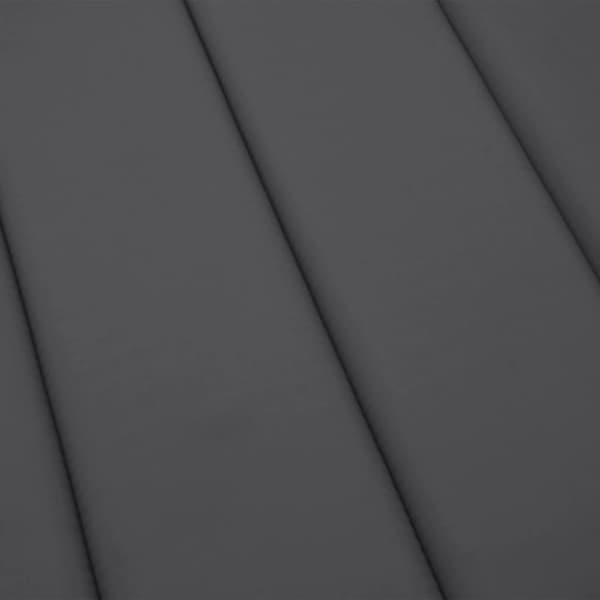 Dyna till solsäng antracit 180x60x3 cm oxfordtyg