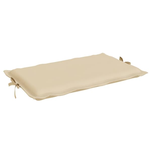 Solsängsdyna beige 186x58x3 cm oxfordtyg