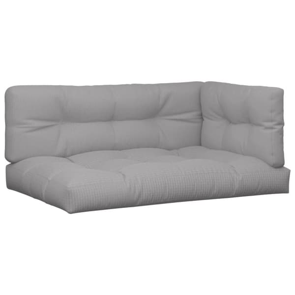 pallehynder 7 stk. stof grå