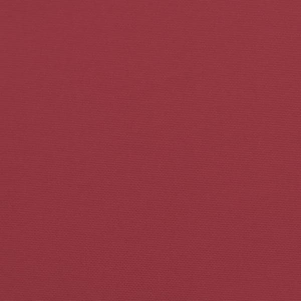 pallehynder 4 stk. 50x50x7 cm oxfordstof vinrød