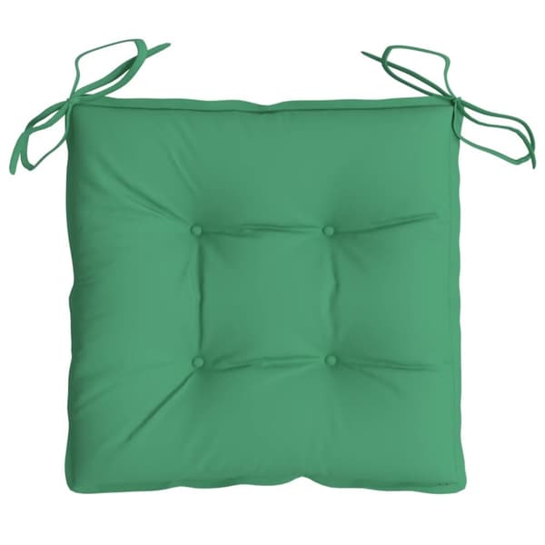 vidaXL pallehynder 4 stk. 50x50x7 cm oxfordstof grøn