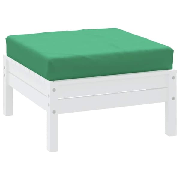 vidaXL pallehynde 60x60x8 cm oxfordstof grøn
