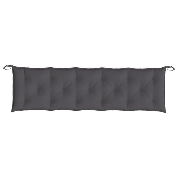 vidaXL hynde til havebænk 180x50x7 cm oxfordstof antracitgrå