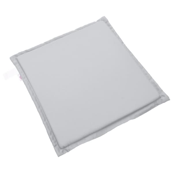 vidaXL Sittdynor för trädgården 6 st ljusgrå 45x45x2 cm fyrkantig