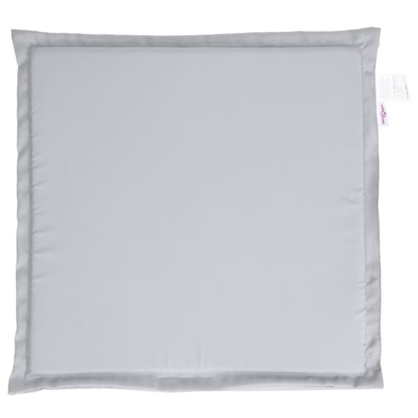 vidaXL Sittdynor för trädgården 6 st ljusgrå 45x45x2 cm fyrkantig