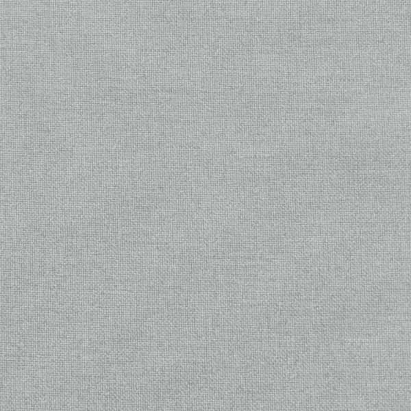 vidaXL stolehynder med lav ryg 6 stk. 100x50x4 cm stof lysegrå