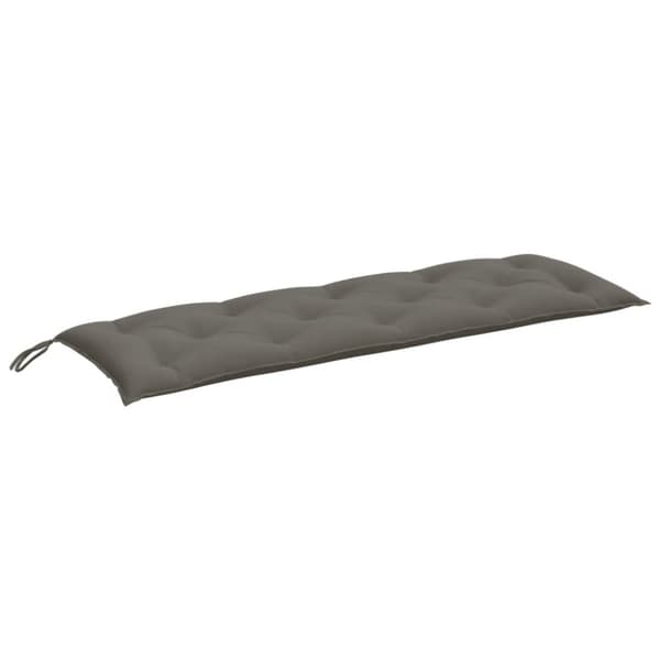 vidaXL hynde til havebænk 150x50x7 cm stof meleret mørkegrå