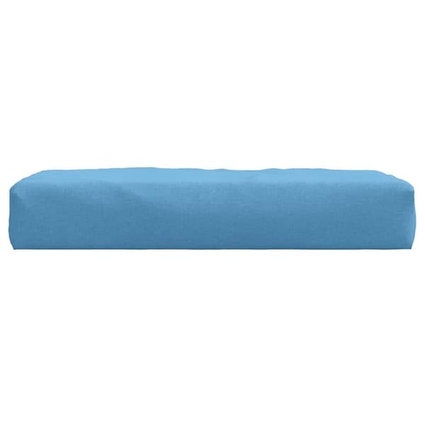 vidaXL Palldyna melerad blå 60x60x10 cm tyg