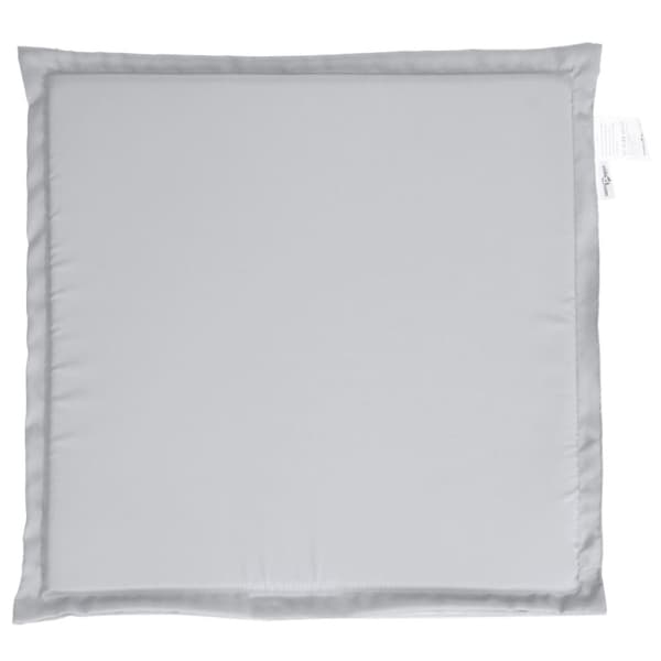 vidaXL Sittdynor för trädgården 4 st ljusgrå 45x45x2 cm fyrkantig