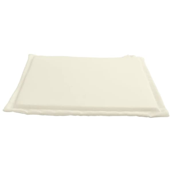 vidaXL udendørs sædehynder 6 stk. 45x45x2 cm firkantet cremefarvet