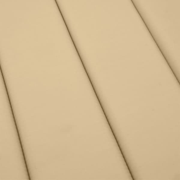 vidaXL Solsängsdyna melerad beige 200x60x4 cm tyg