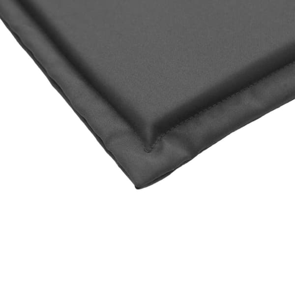 vidaXL Sittdynor för trädgården 4 st antracit 45x45x2 cm fyrkantig