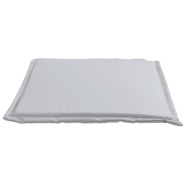 vidaXL udendørs sædehynder 2 stk. 45x45x2 cm firkantet lysegrå