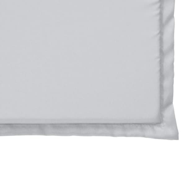 vidaXL udendørs sædehynder 2 stk. 45x45x2 cm firkantet lysegrå