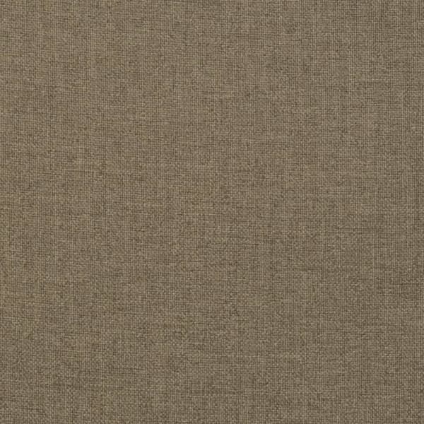 vidaXL stolehynder med lav ryg 2 stk. 100x50x4 cm stof gråbrun