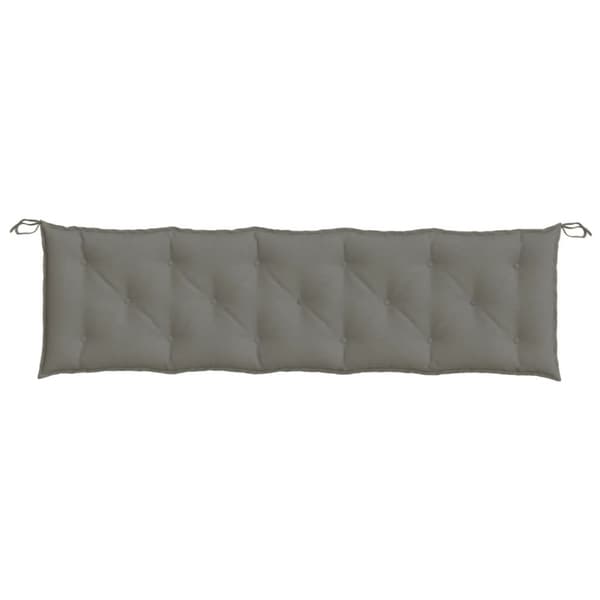 vidaXL hynde til havebænk 180x50x7 cm stof meleret mørkegrå