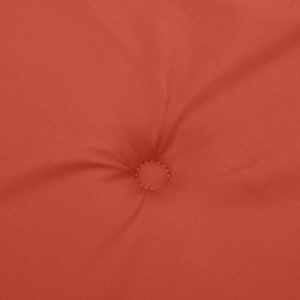 vidaXL hynde til havebænk 150x50x7 cm stof meleret red