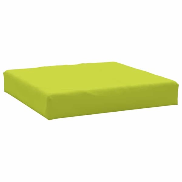 vidaXL pallehynde 60x60x8 cm oxfordstof lysegrøn
