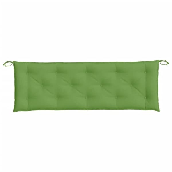 vidaXL hynde til havebænk 150x50x7 cm stof meleret grøn