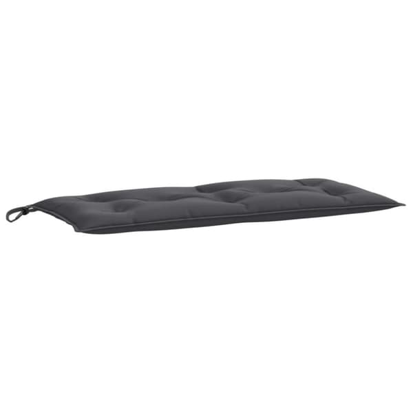 vidaXL Bänkdynor 2 st melerad antracit 100x50x7 cm tyg
