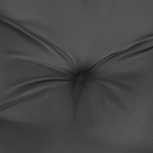 vidaXL Bänkdynor 2 st melerad antracit 100x50x7 cm tyg