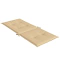 Miniatyrbillede 6 af 10: vidaXL stolehynder med høj ryg 6 stk. 120x50x7 cm stof beige