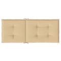 Miniatyrbillede 7 af 10: vidaXL stolehynder med høj ryg 6 stk. 120x50x7 cm stof beige