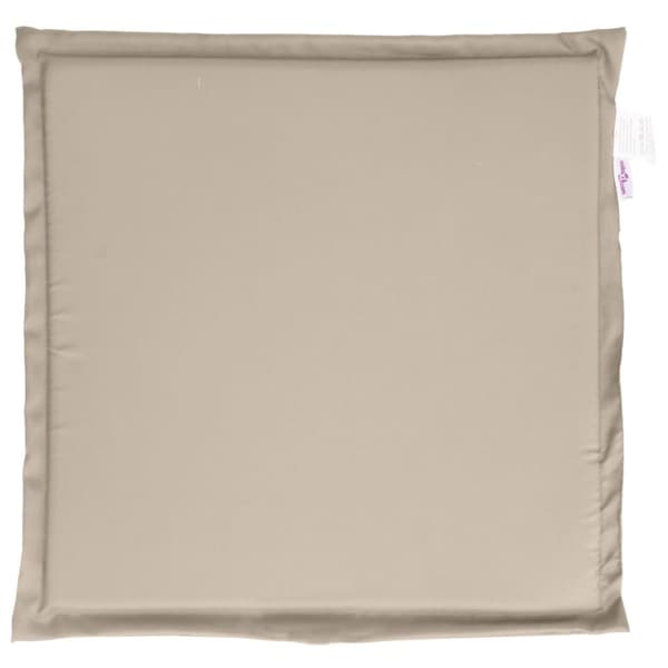 vidaXL udendørs sædehynder 2 stk. 45x45x2 cm firkantet gråbrun