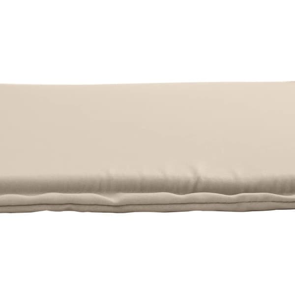 vidaXL udendørs sædehynder 2 stk. 45x45x2 cm firkantet gråbrun