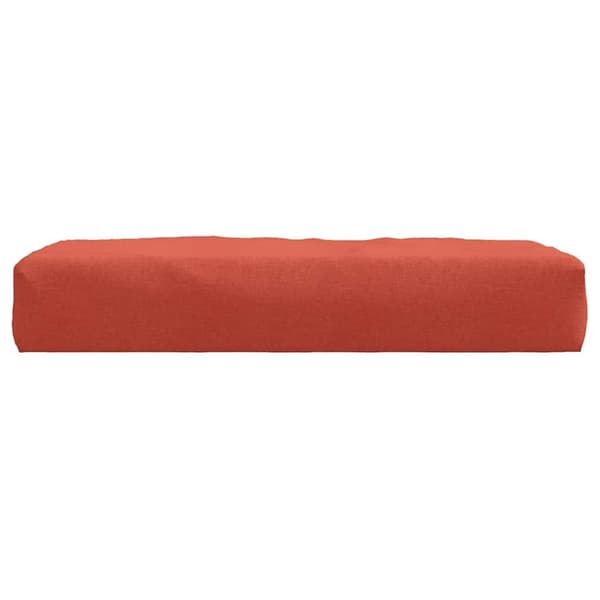 vidaXL Palldyna melerad röd 60x60x10 cm tyg
