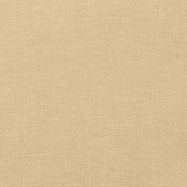 vidaXL hynde til dækstol (75+105)x50x3 cm stof meleret beige