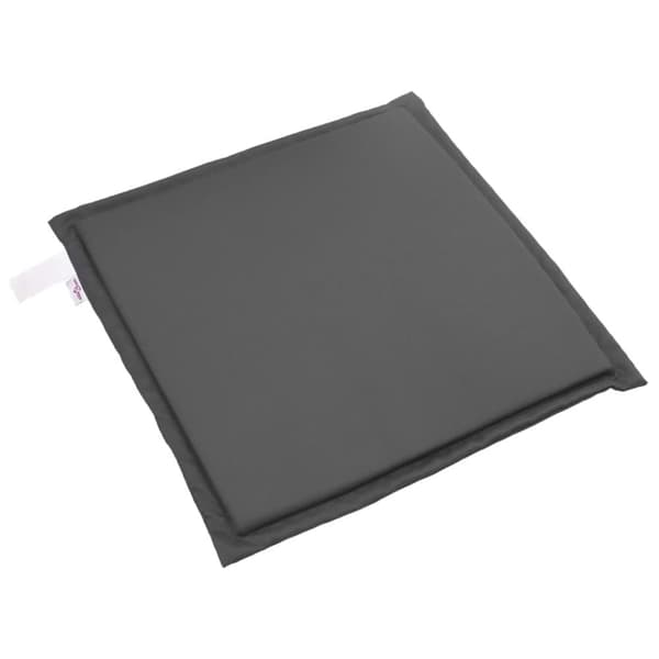 vidaXL Sittdynor för trädgården 2 st antracit 45x45x2 cm fyrkantig