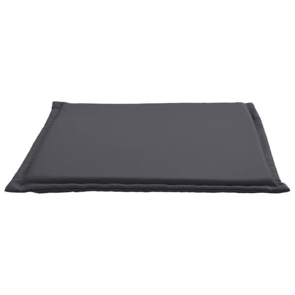 vidaXL Sittdynor för trädgården 2 st antracit 45x45x2 cm fyrkantig